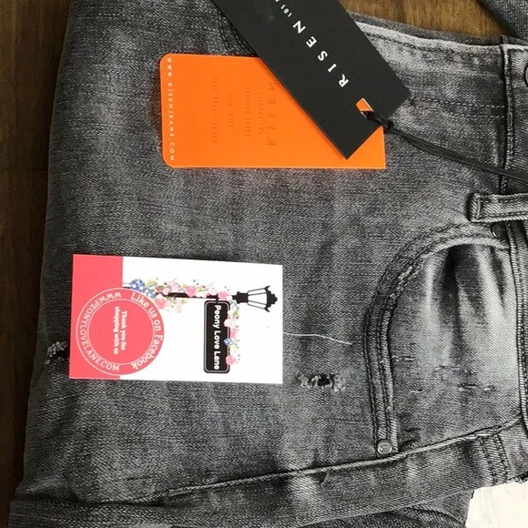 Mid-rise Boyfriend Jeans, Risen Brand, multiple sizes, last few left. - Picture 3 of 11